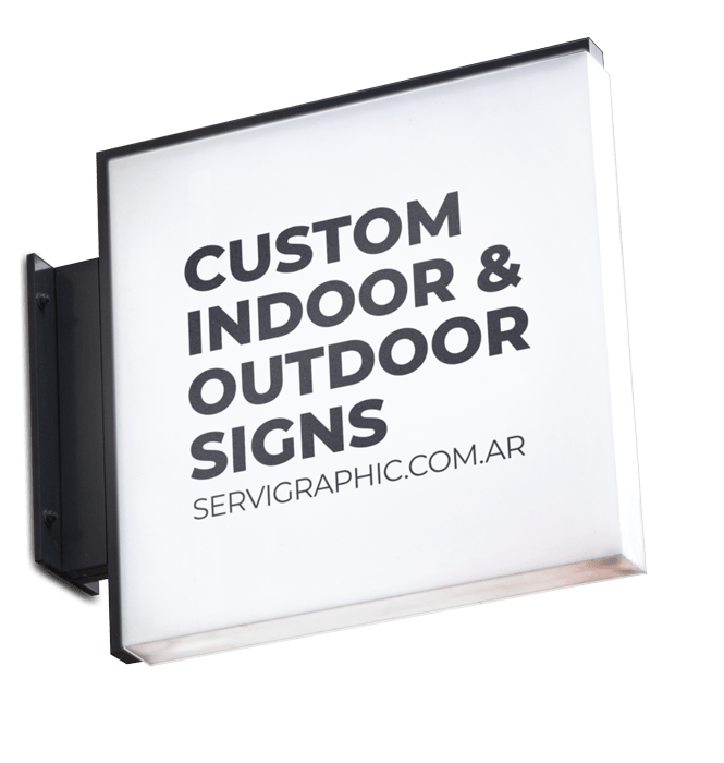 Letreros Salientes Premium Córdoba