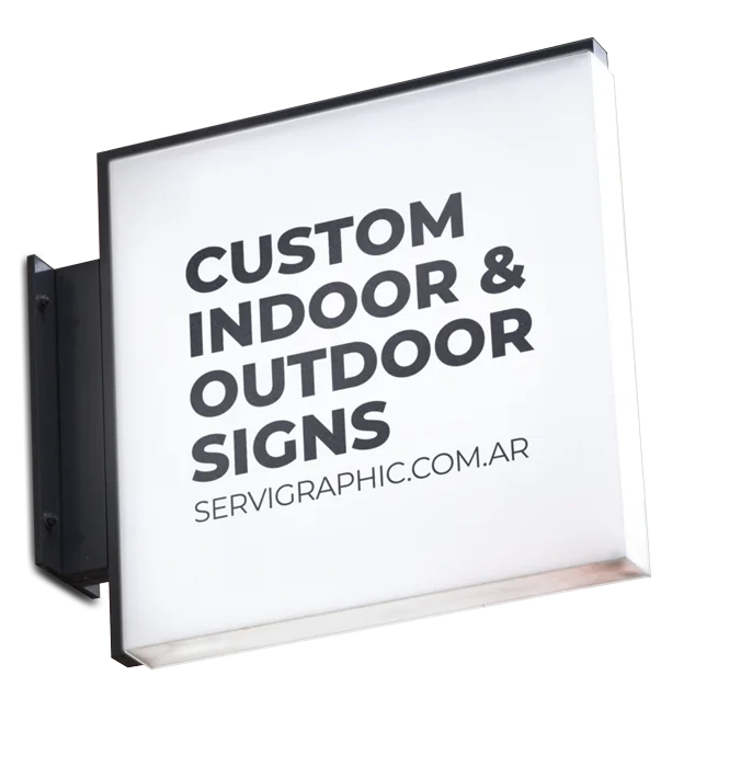 Letreros Salientes Premium Córdoba